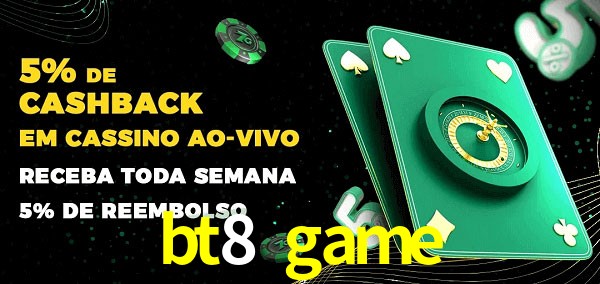 Promoções do cassino ao Vivo bt8 game